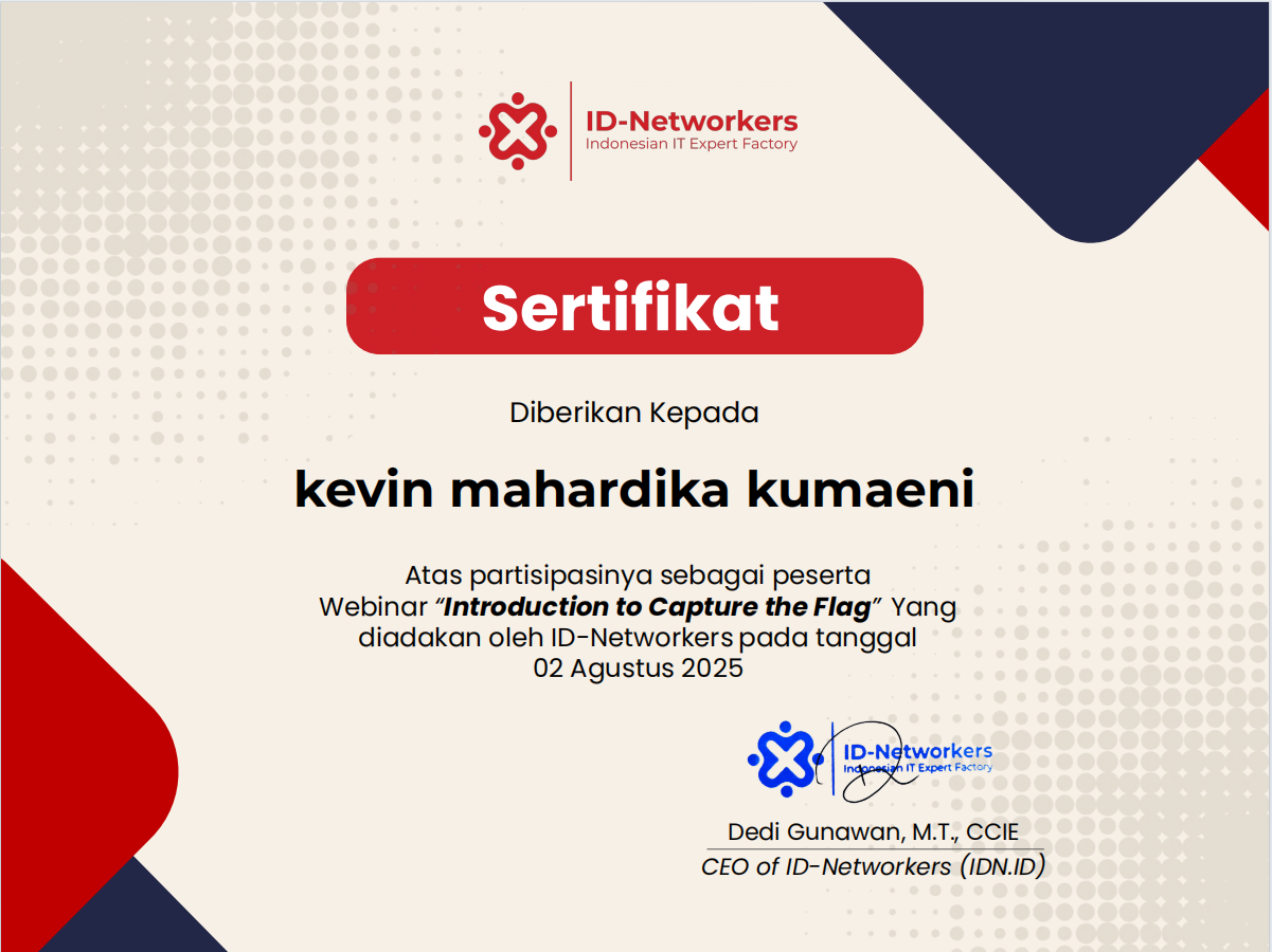 Sertifikat 1